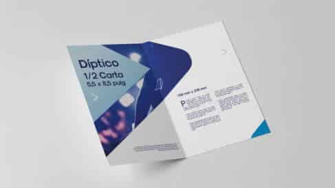 folletos dípticos BucoPrint